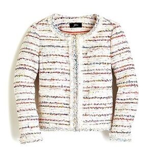 J.Crew Rainbow Tweed Jacket